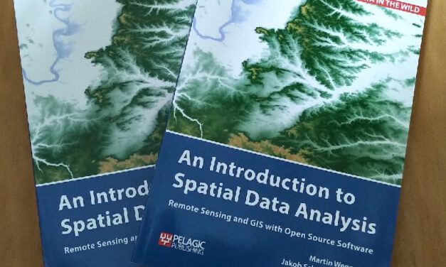 New Book “Intro to Spatial Data Analysis” finally arrived