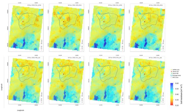 New publication: Statistical Exploration of SENTINEL-1 Data, Terrain Parameters, and in-situ Data for Estimating the Near-Surface Soil Moisture in a Mediterranean Agroecosystem