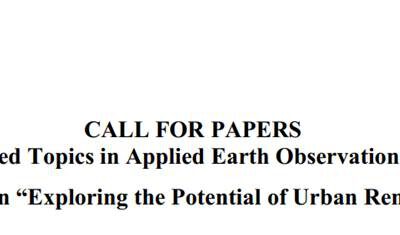 Call for Papers for a Special Issue in relation to the Joint Urban Remote Sensing Event (JURSE)