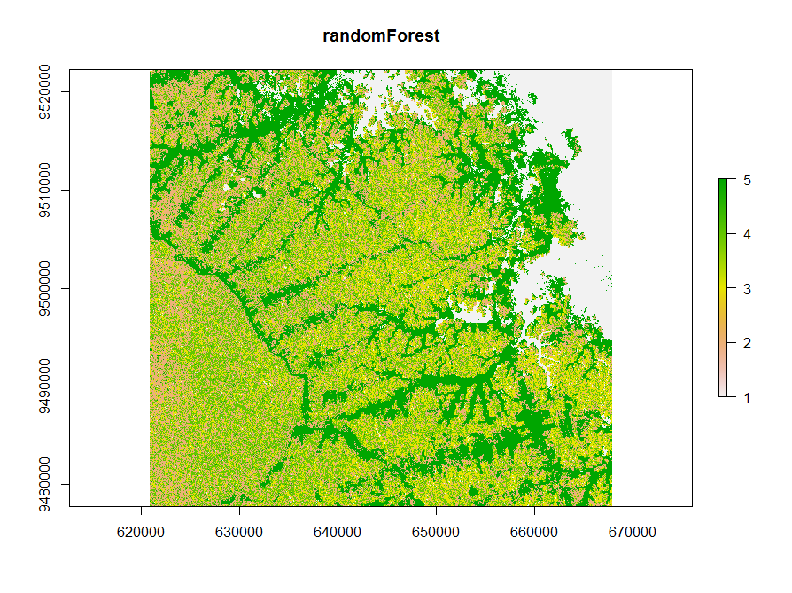 unsupervised classification with R - Earth Observation News
