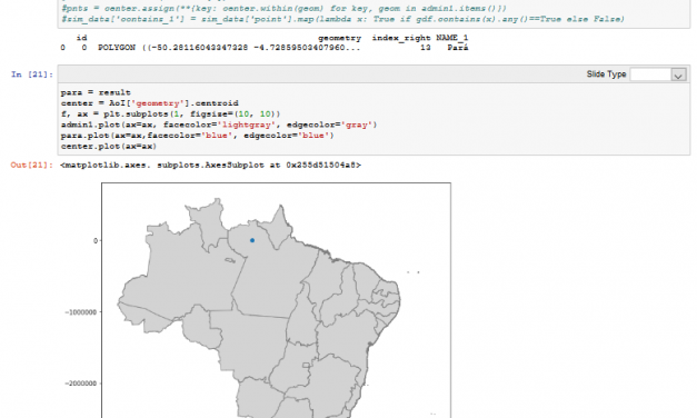 Spatial Python course within the EAGLE M.Sc. program