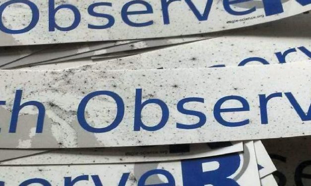 Earth ObserveR sticker