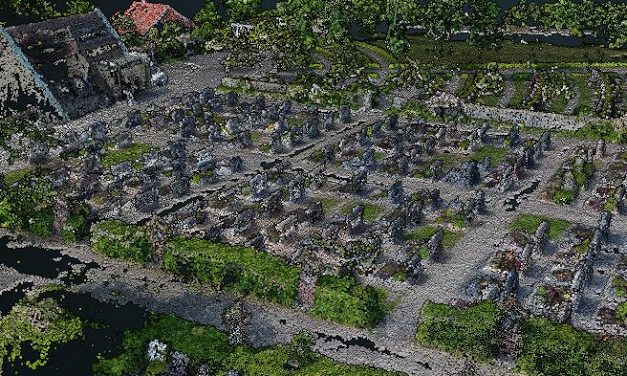 new B.Sc. thesis: UAV-based cemetery map