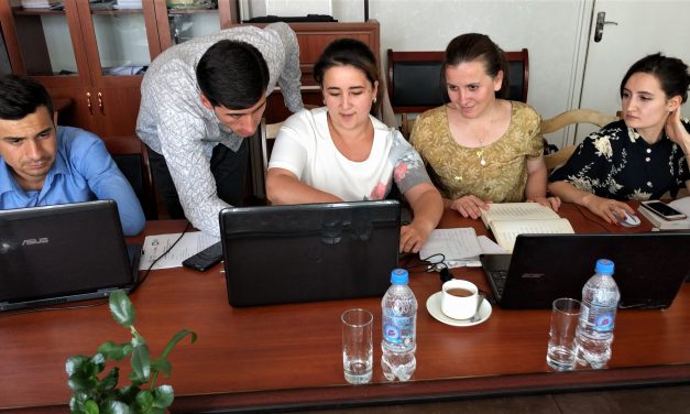 Lecturers from Würzburg University Trained Young Scientists in GIS and Remote Sensing in the CAWa Edu Seminar in Dushanbe, Tajikistan