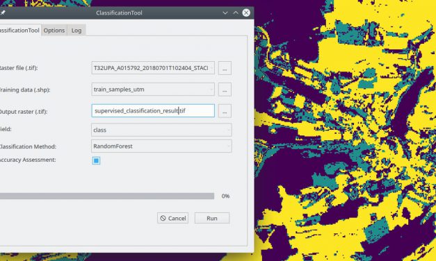 New QGIS plugin for supervised classifications