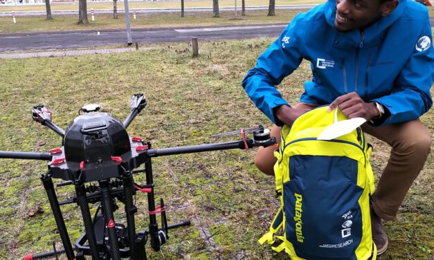 Field work equipment arrived with Earth Observation design