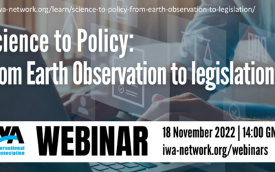 WASCAL-DE-Coop and the Earth Observation Research Hub contribute to an IWA Webinar on EO to legislation
