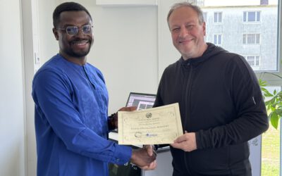 Successful Master’s thesis defense by Prince Lartey Lawson