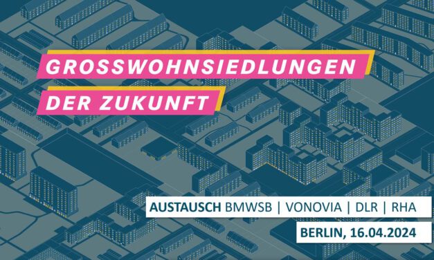 Presenting the project “Large housing estates of the future” at the Federal Ministry of Housing, Urban Development and Building (BMWSB) in Berlin
