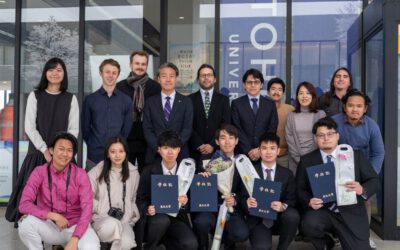 EAGLE student Konstantin Müller  completedan internship at IRIDeS in Japan