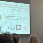 PhD student Antonio Castañeda-Gómez presented UAS application for forest monitoring