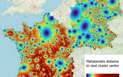 New publication on urban patterns from space comparing France and Germany