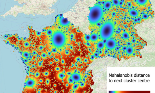 New publication on urban patterns from space comparing France and Germany