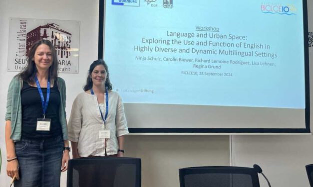 Geolingual Studies workshop on language and urban space at the 10th BICLCE conference in Alicante