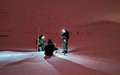 Exploring the Arctic: Eagle MSC Students Lena and Ronja Conducting UAS Research