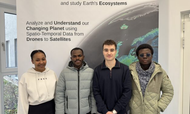 Four ERASMUS+ students from Africa joined our EAGLE Master Programme during the Winter turn