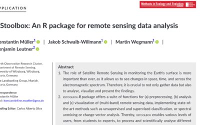 Exploring the Power of Satellite Remote Sensing with the RStoolbox R Package