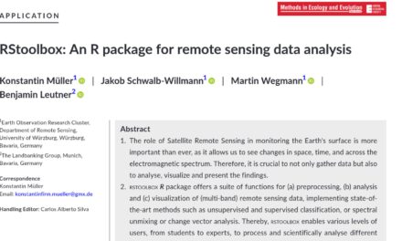 Exploring the Power of Satellite Remote Sensing with the RStoolbox R Package