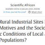 New publication on migrant motives and the socio-economic conditions of local and migrant populations in Ghana, West Africa