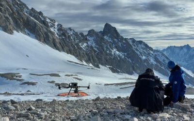 UAS Team Acquires high alpine snow data