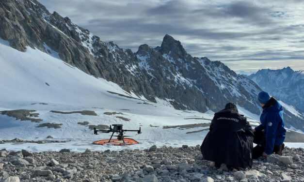 UAS Team Acquires high alpine snow data