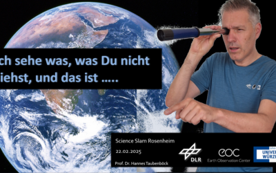 Science Slam in Rosenheim: Hannes Taubenböck wins again