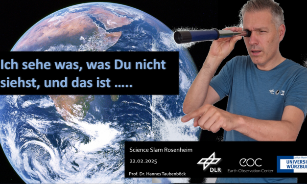 Science Slam in Rosenheim: Hannes Taubenböck wins again