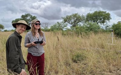 PhD Researchers in the African savanna