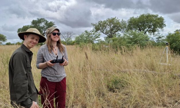 PhD Researchers in the African savanna