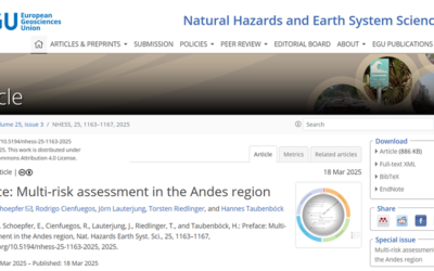 Preface for the Special Issue “Multi-risk assessment in the Andes region” published