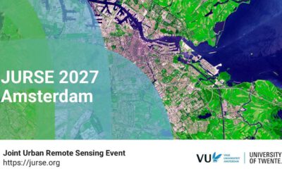 The next Joint Urban Remote Sensing Event (JURSE) 2027 will be held in Amsterdam!