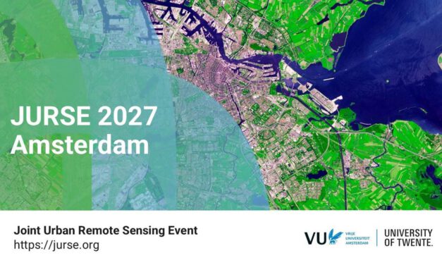 The next Joint Urban Remote Sensing Event (JURSE) 2027 will be held in Amsterdam!