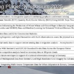 Our Contributions to the ESA Living Planet Symposium 2025