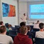 John Friesen gives a talk at DLR