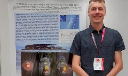 Presentation at the largest volcano conference