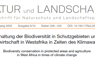 New study on the conservation of biodiversity in West Africa