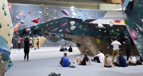 Rock-In: Kicking Off the Semester With Climbing, Conversation, and Community