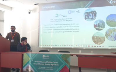 Presentation at ESA Advanced Training Course