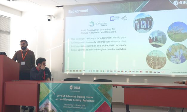 Presentation at ESA Advanced Training Course