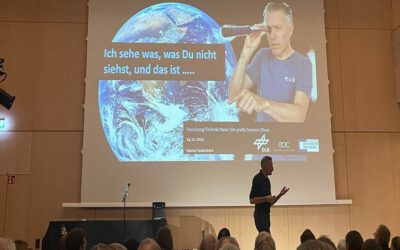 DLR and EORC contribute to the Science Show in Unterföhring