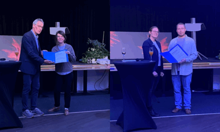 Dr. Ines Standfuß and Dr. Jeroen Staab were honored by the German Federal Environmental Foundation (DBU)