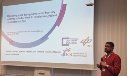 Tamilwai Kolowa presented at the GESIS Workshop on Earth Observation Data in the Social Sciences