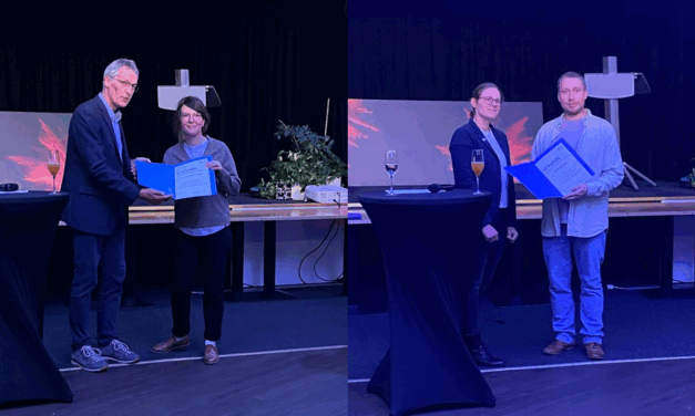 Dr. Ines Standfuß and Dr. Jeroen Staab were honored by the German Federal Environmental Foundation (DBU)