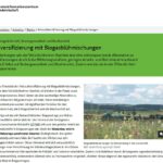 Remote sensing insights into biogas flowering mixtures