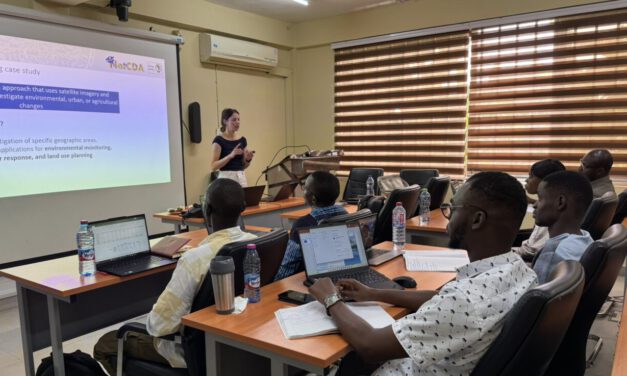 Building Capacity for Climate Research:                             Remote Sensing Training with West African PhD Students