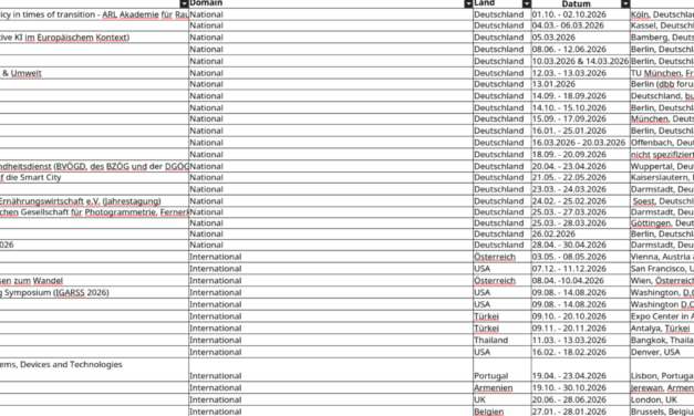 Meet EORC at Upcoming Earth Observation Conferences & Workshops