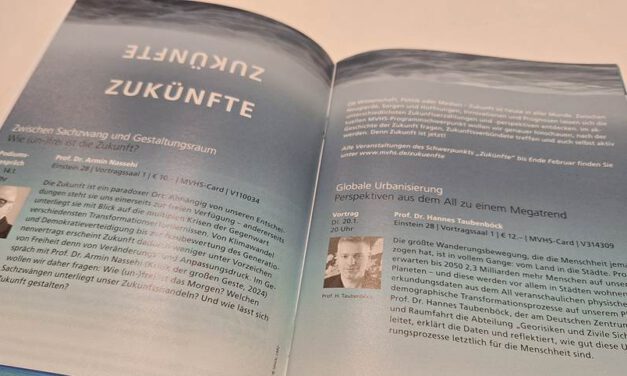 “Futures” – Hannes Taubenböck contributes to the VHS Munich seminar series