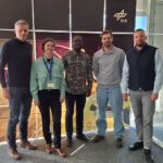 Dr Felicitas Sommer and Hope Ewudor from the Technical University of Munich visit the DLR in Oberpfaffenhofen