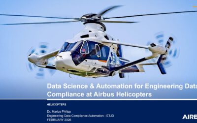 Talk by Dr. Philipp on AI at Airbus