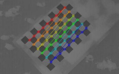 Geometric calibration study of our thermal UAS sensor